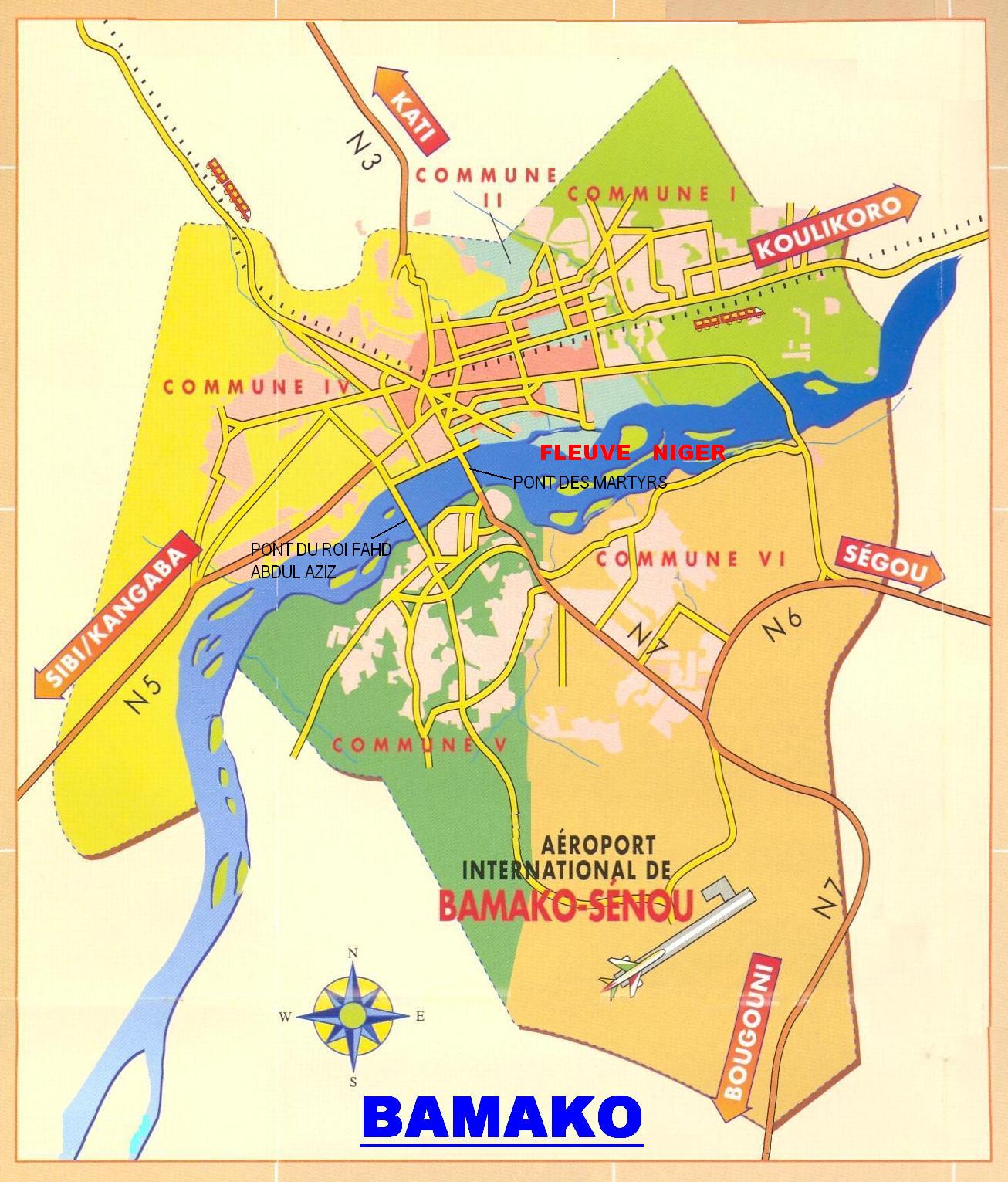 Map Of Mali